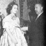 Mª Carmen Martínez-Bordiú y el alcalde Rincón de Arellano Mª Carmen Martínez-Bordiú y el alcalde Rincón de Arellano