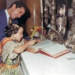 Sonsoles Suárez, fallera mayor infantil de Valencia en el año 1977 (2) Sonsoles Suárez, fallera mayor infantil de Valencia en el año 1977 (2)