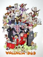 Esbós falla infantil Ajuntament de València 2009