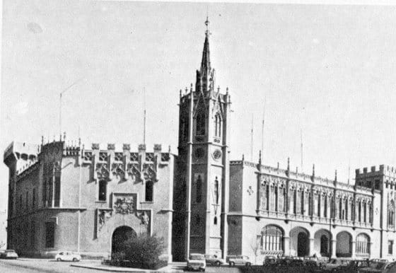 Palacio de la Exposición, ya finalizada la Exposición Regional
