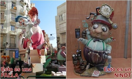Falla y ninot