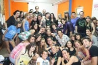 Sopar solidari de la Falla Els Generals (juny 2009).