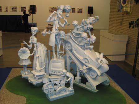 Maqueta de la Falla del Pilar 2010