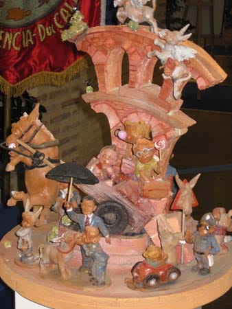 Maqueta de la falla infantil de Regne de València-D. Calabria 2010