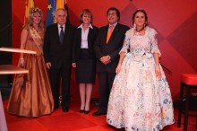 La fallera major 2010 d'Alm. Cadarso, a Brussel·les