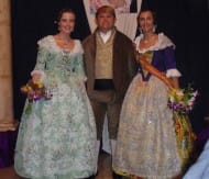 Proclamació de la fallera major 2010 de Santa Mª Micaela-Martí l'Humà