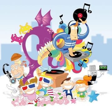 Esbós falla infantil Antiga 2011 antigai