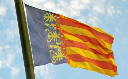 La Senyera, bandera oficial de la Comunitat Valenciana