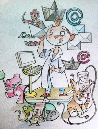 Boceto infantil Pizarro 2012