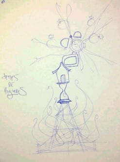 Esbós de la foguera de Cervantes-Pare Jofré 16/06/2012 MarioGual SanJuan