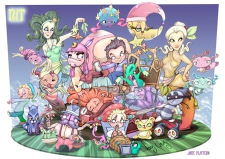 Esbós falla infantil Mercat de Castella 2013 mcastillainf