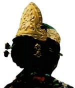 Falleres majors de València fan de models