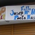 Casal Falla Josep Maria Haro-Poeta Mas i Ros