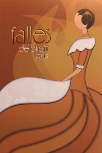 ‘Dama del Foc’, cartell de les Falles de Torrent