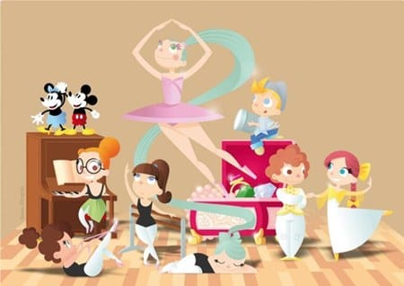 Esbós de la falla infantil de La Mercé 2013