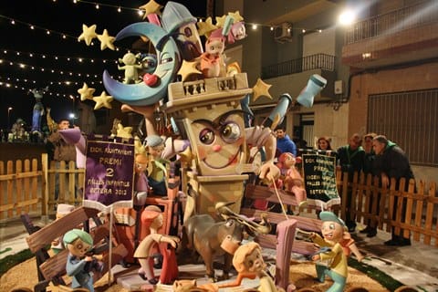 Falla infantil de Gran Vía del Este (Bétera) 2013