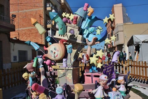 Falla infantil de Gran Vía del Este (Bétera) 2013