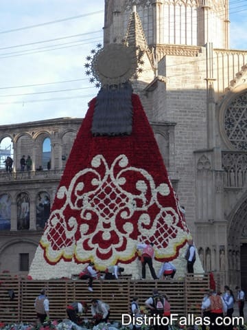 Ofrenda de Flores 2013, Valencia