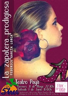 Cartel "La zarzuela prodigiosa"