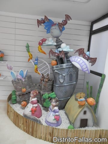 Falla de la tienda La Escuraeta