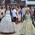 Las falleras mayores de Dénia siguen su ‘tour’ por Elche