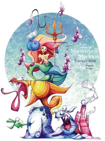 Boceto falla grande Avinguda 2014 (Torrent)