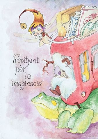 Boceto de la falla infantil de Plaza de Jesús 2014