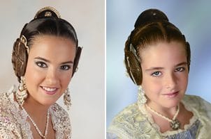 Falleras mayores 2014 de Ribera-Convento Santa Clara