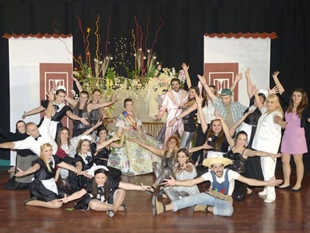 Presentación de la fallera mayor de L'Antiga de Campanar 2014