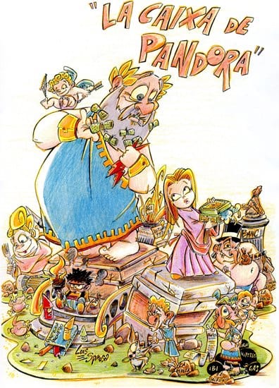 Boceto grande El Carraixet 2014