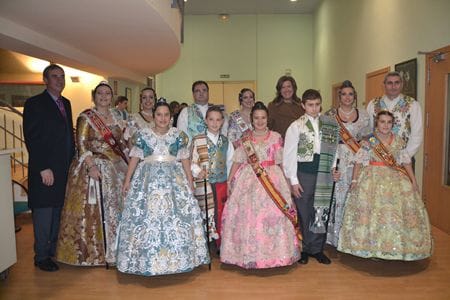 Presentación de las falleras mayores de Darrere del Castell (Dénia) 2014