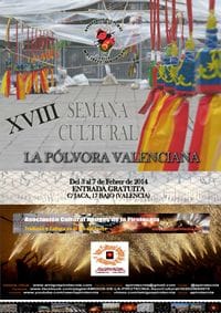 Cartel de la semana cultural de Molinell-Alboraya