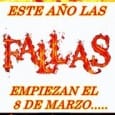 Las Fallas empezarán el 8 de marzo para la Falla Sur