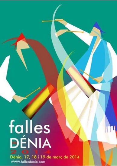 Las Fallas de Dénia estrenan cartel y juegos