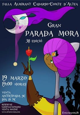 Los moros del Almirante, en San José