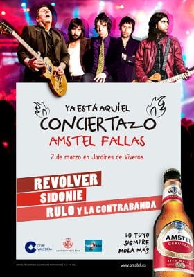 Conciertazo Amstel Fallas 2014