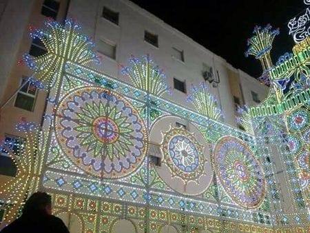 Iluminación Falla Malvarrosa 2014