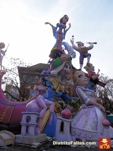 La falla del Mercado Central tras las lluvias.