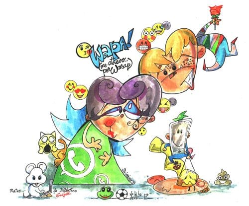 Boceto de la falla infantil de Progreso-Teatro 2015