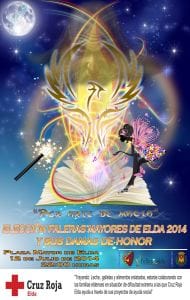 Cartel elección falleras mayores de Elda 2015