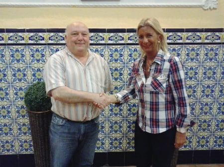 Firma de artista de la Falla Cervantes-Padre Jofré 2015