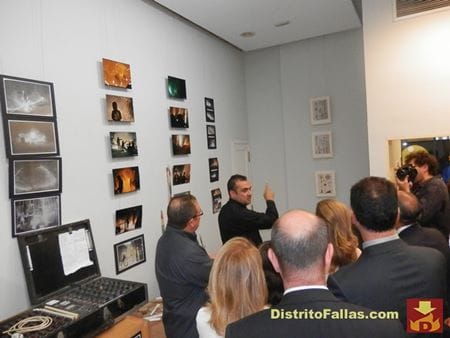 Inauguración de la exposición sobre pirotecnia del CEU