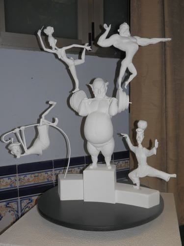 Maqueta de la falla grande de Islas Canarias-Trafalgar 2015