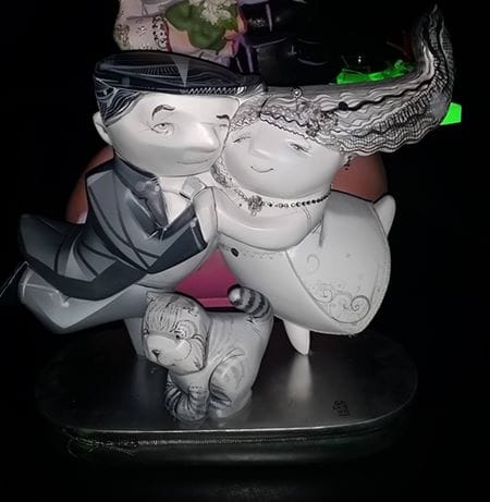Ninots de boda, del artista José Gallego.