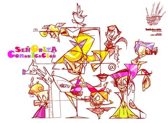 Boceto de la falla infantil de Ramiro de Maeztu-Humanista Furió 2015