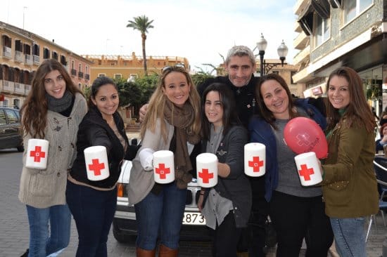 Falleras mayores de Dénia en el Día de la Banderita