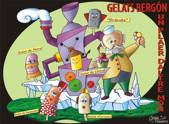 Boceto de la falla infantil de Sanchís Bergón-Turia 2015