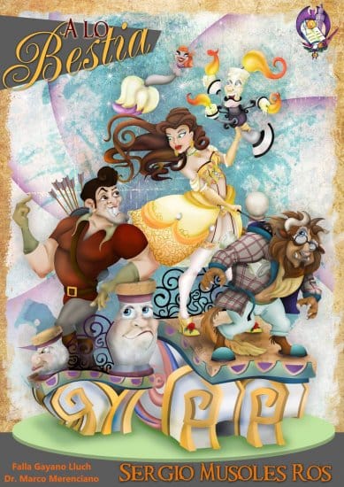 Una falla a lo bestia en Gayano Lluch