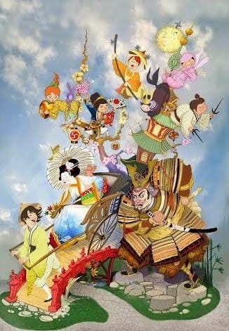 Boceto de la falla grande de El Mercat (Alzira) 2015