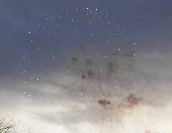 Mascletà aérea del 28/2/2015